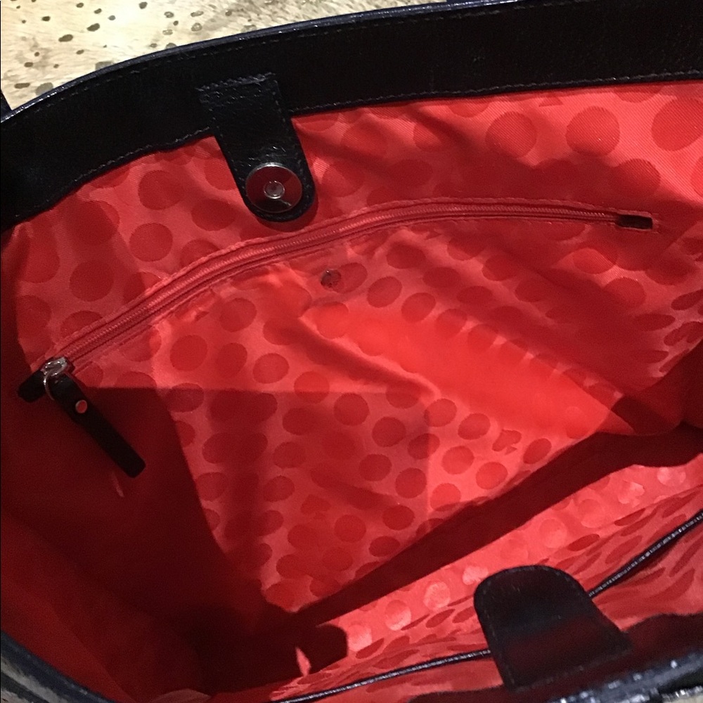 Kate Spade ♠️ Kirk Park Britain black on black - Picture 5 of 8